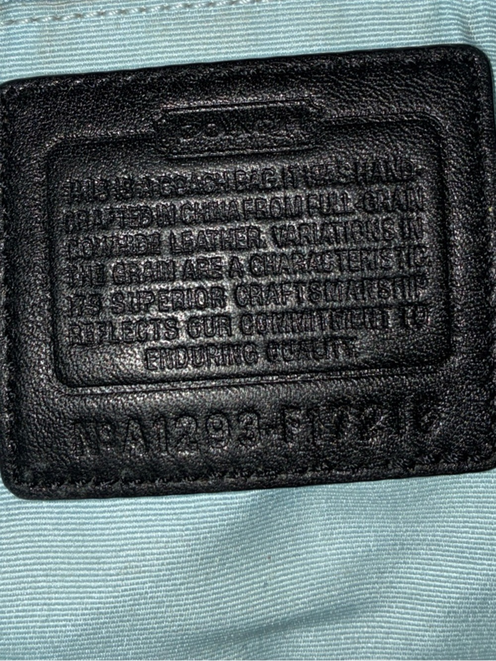 COACH Soho North South Soft Black Leather Tote Shoulder Bag-F17216 Great Quality - Picture 2 of 11